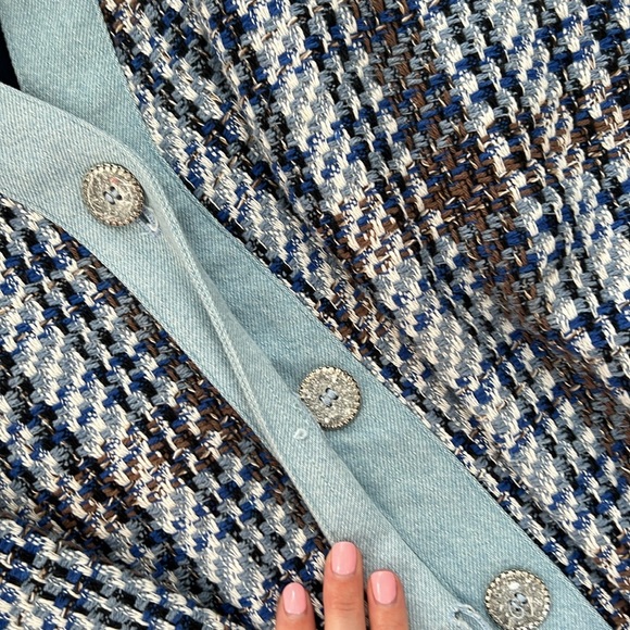 Zara Tweed Mini Dress - Picture 4 of 6